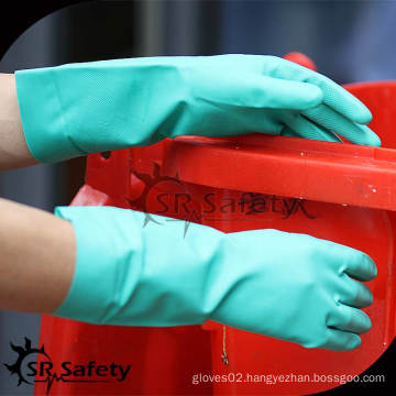 SRSAFETY industrial anti oil and anti chemical gloves/industrial oven gloves